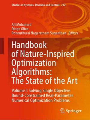 cover image of Handbook of Nature-Inspired Optimization Algorithms: The State of the Art, Volume I